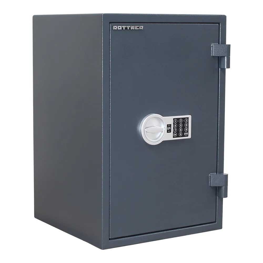 Rottner Dokumententresor EN1 Fire Hero 65 Elektronikschloss anthrazit – Ansicht 1