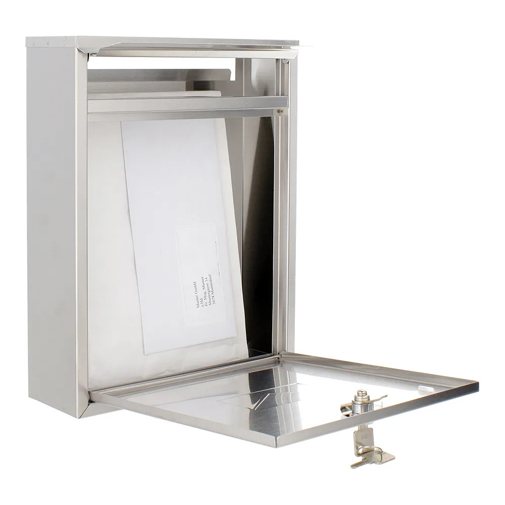 Rottner Edelstahl Briefkasten Como – Ansicht 3
