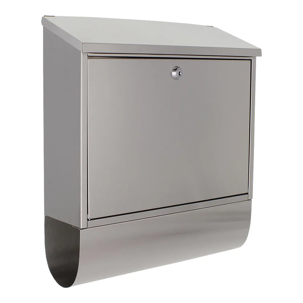 Rottner Edelstahl Briefkasten Villa Spezial Set – Ansicht 1