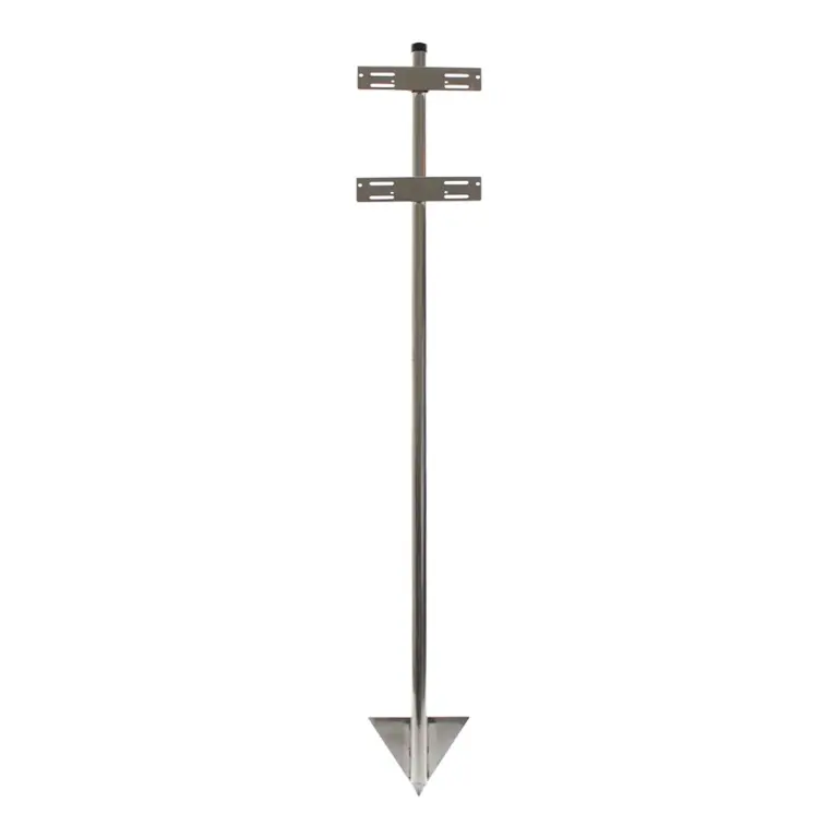 Rottner Edelstahl Briefkastenständer Inox – Ansicht 1