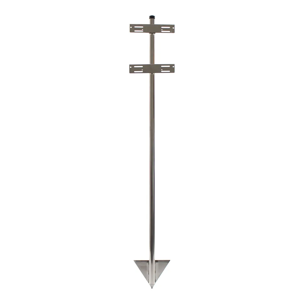 Rottner Edelstahl Briefkastenständer Inox – Ansicht 1