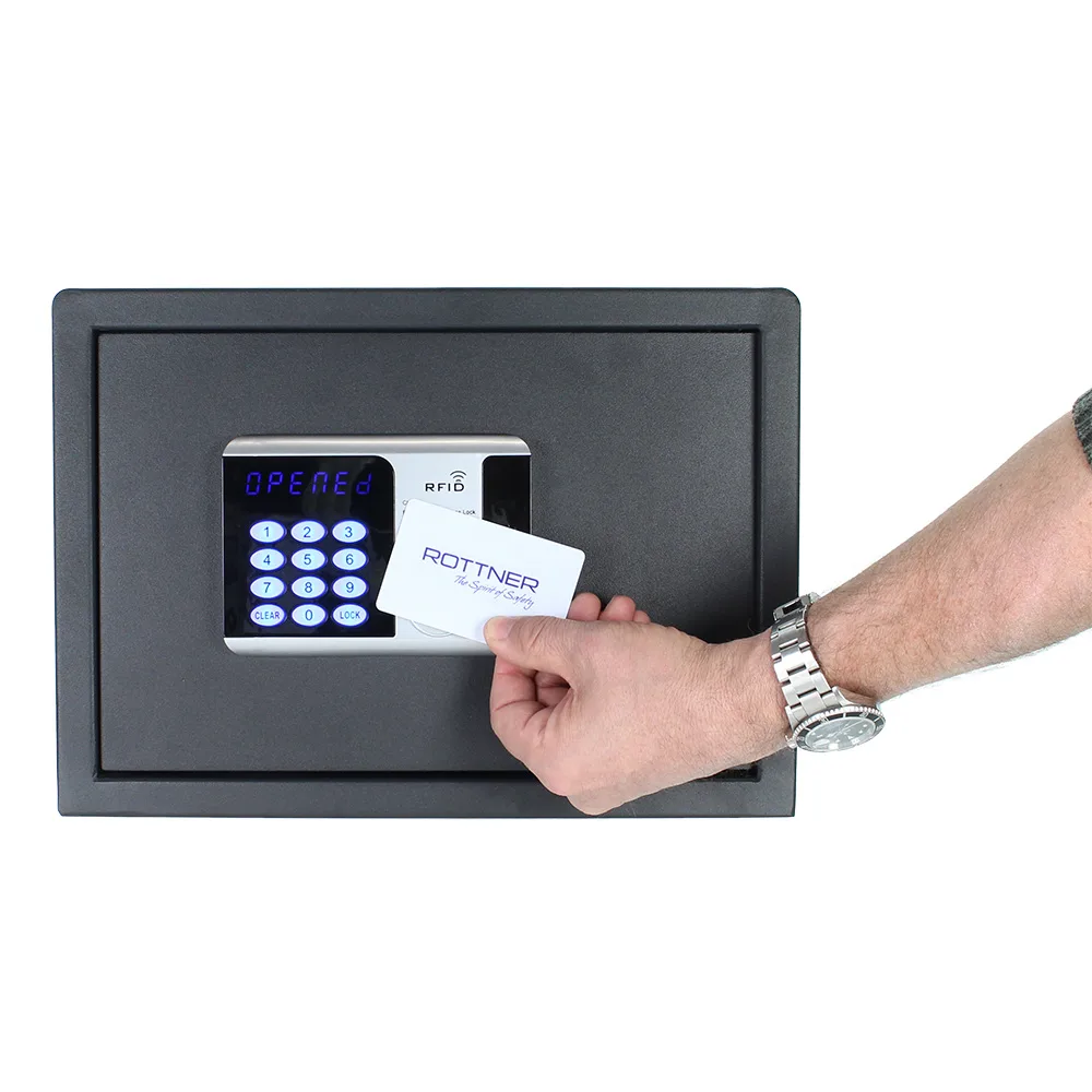 Rottner Elektronik Möbeltresor RFID 1 Elektronikschloss anthrazit – Ansicht 6