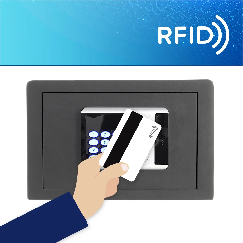Rottner Elektronik Möbeltresor RFID 1 Elektronikschloss anthrazit – Ansicht 8