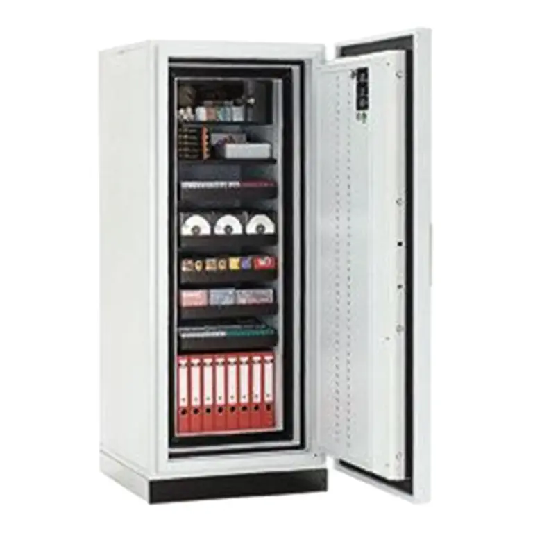 Rottner Feuersicherer Datenschrank EN2 S 120 DIS Giga Data 1 Doppelbartschloss lichtgrau – Ansicht 1