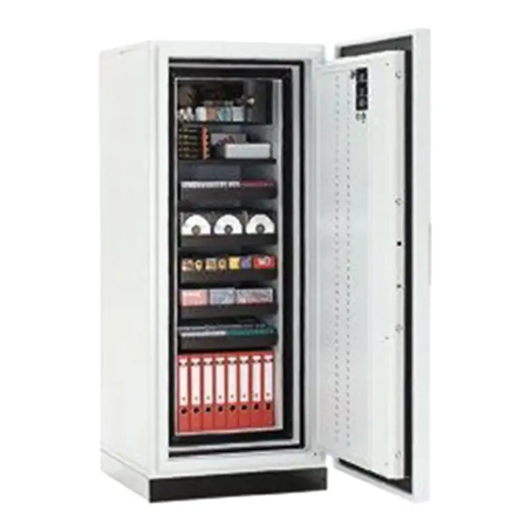 Rottner Feuersicherer Datenschrank EN2 S 120 DIS Giga Data 2 Doppelbartschloss lichtgrau – Ansicht 1