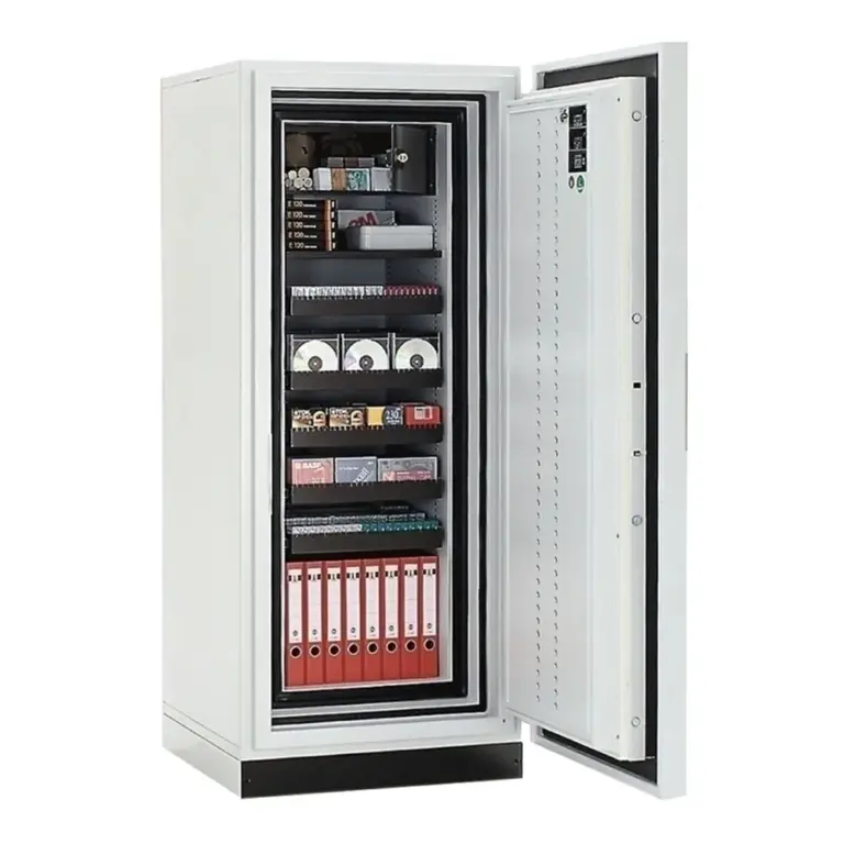 Rottner Feuersicherer Datenschrank EN2 S 120 DIS Giga Data 4 Elektronikschloss lichtgrau – Ansicht 1