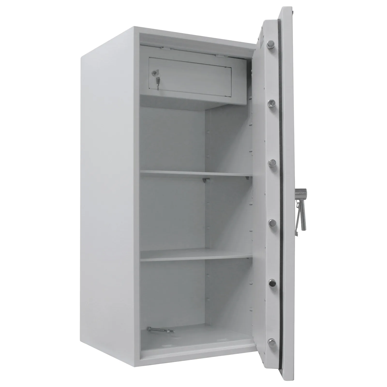 Rottner feuersicherer Wertschutzschrank EN1 Opal Fire OPD-120 IT Premium Doppelbartschloss – Ansicht 2