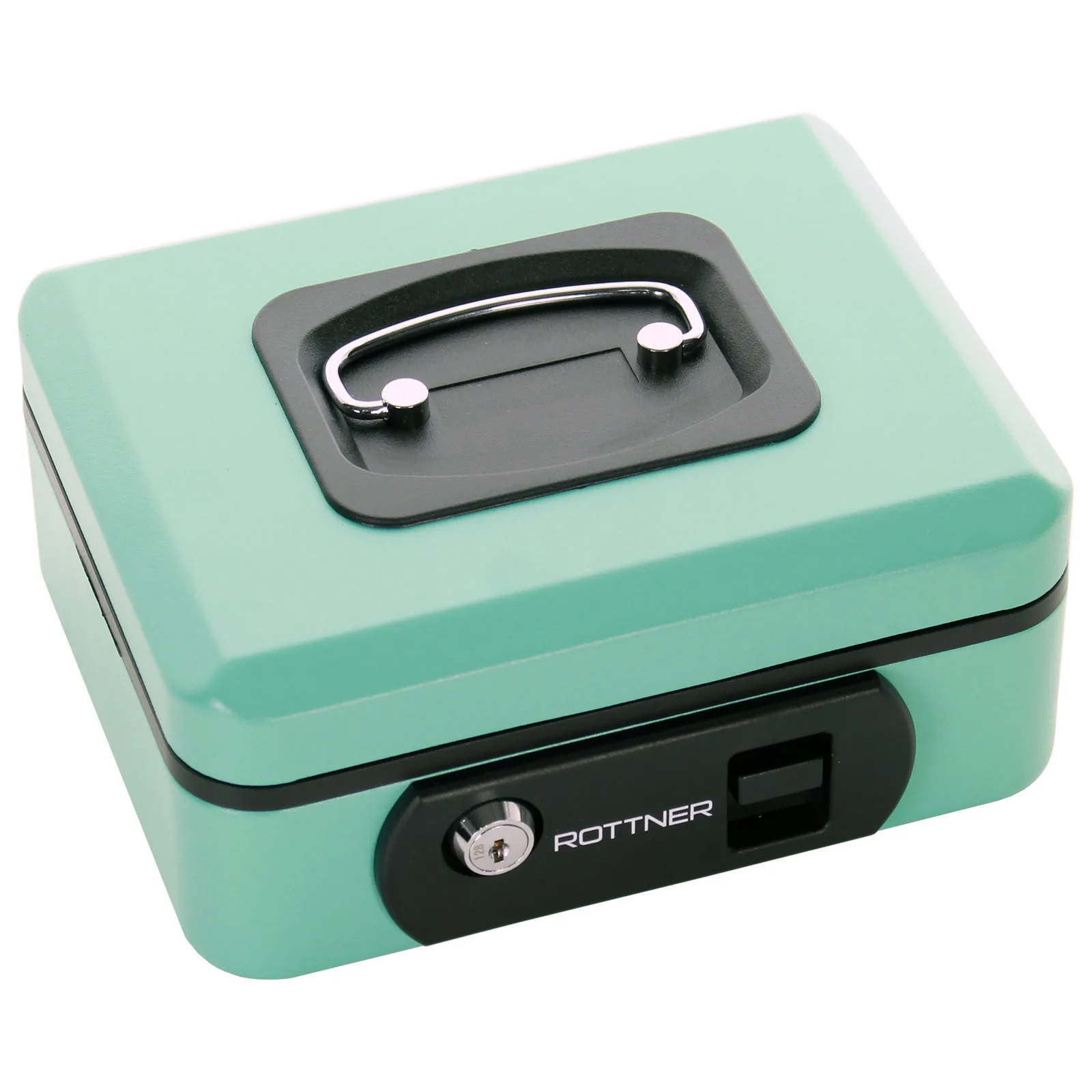 Rottner Geldkassette Pro Box One Türkis – Ansicht 2