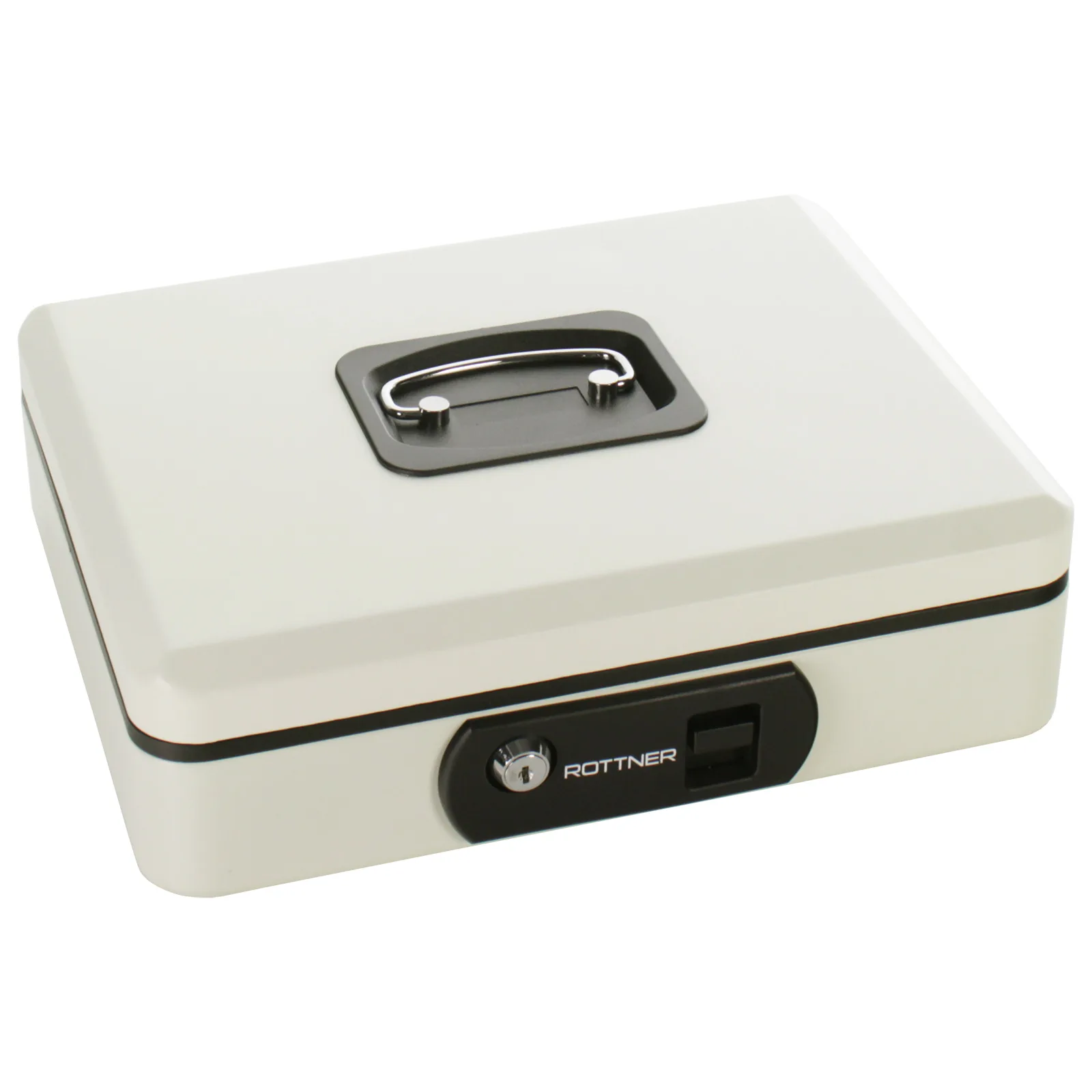 Rottner Geldkassette Pro Box Two Weiß – Ansicht 2