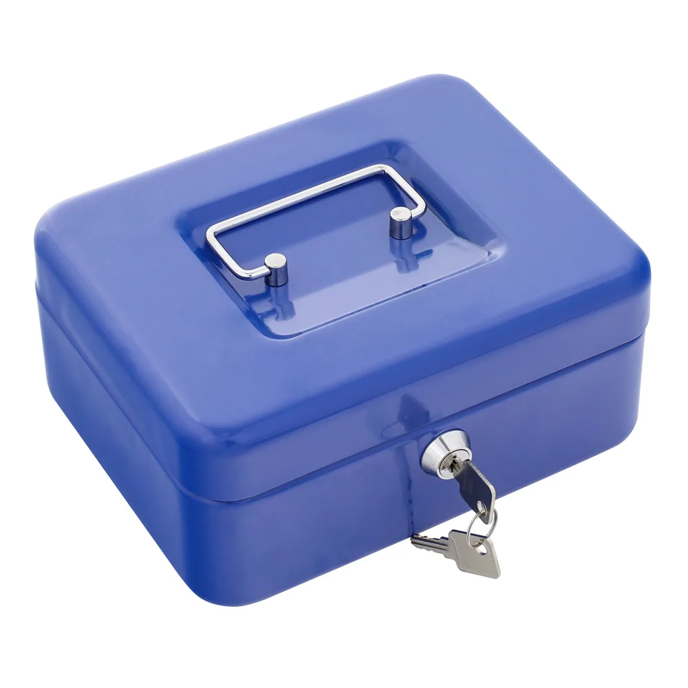 Rottner Geldkassette Traun 2 blau – Ansicht 1