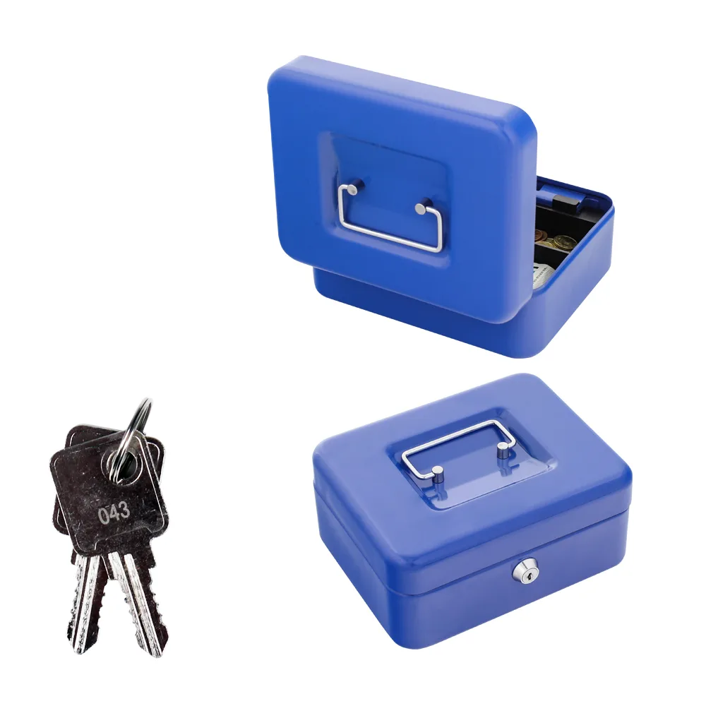 Rottner Geldkassette Traun 2 blau – Ansicht 5