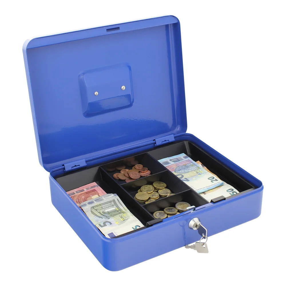 Rottner Geldkassette Traun 4 blau – Ansicht 2