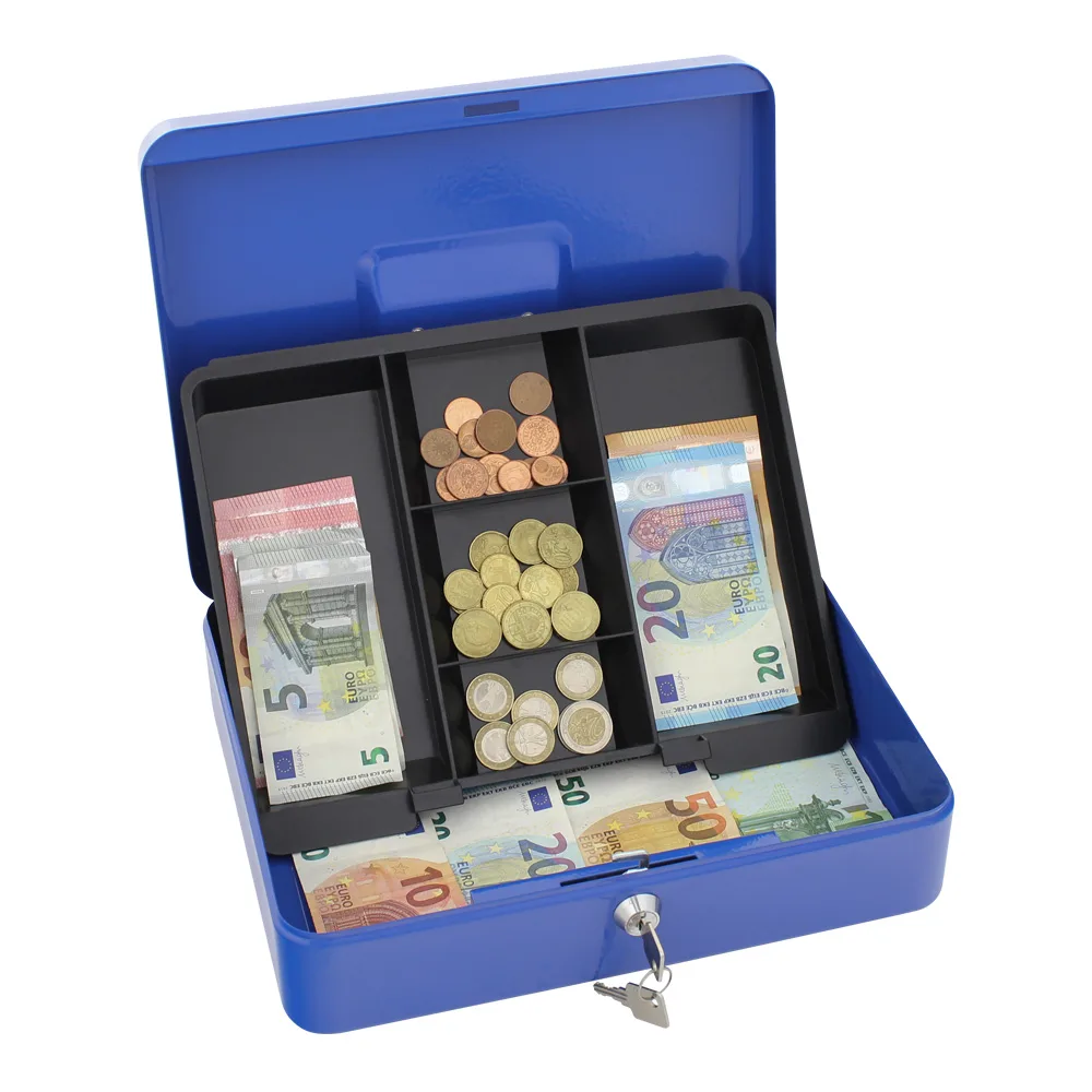 Rottner Geldkassette Traun 4 blau – Ansicht 3
