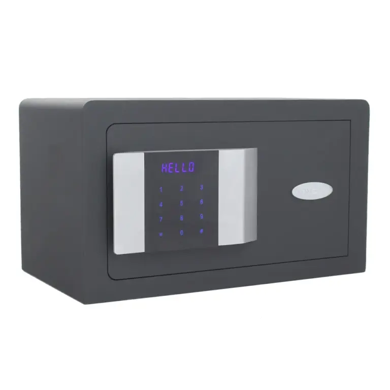 Rottner Hoteltresor Prestige 200 Touchscreen Elektronikschloss anthrazit – Ansicht 1