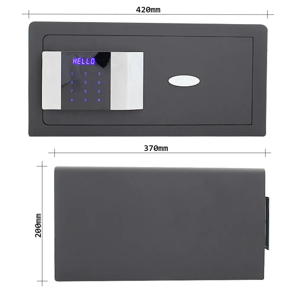 Rottner Hoteltresor Prestige Lap Touchscreen anthrazit – Ansicht 2