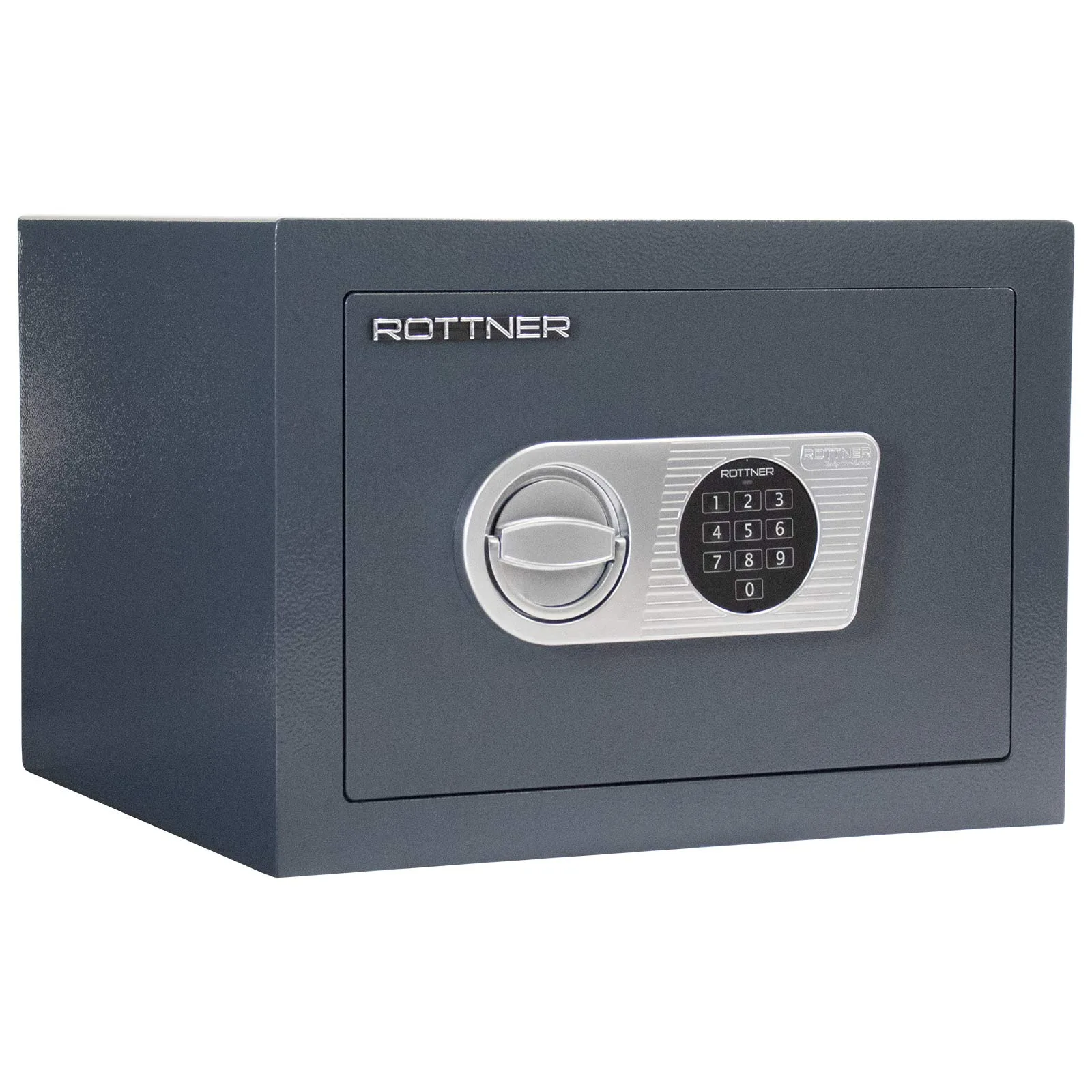 Rottner Kurzwaffentresor EN-0 KWT- 40 Elektronikschloss anthrazit – Ansicht 2