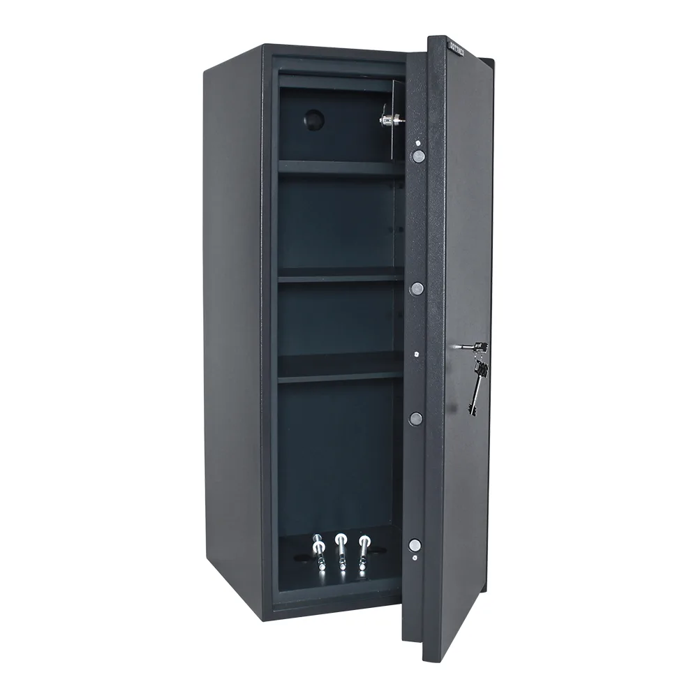 Rottner Möbeltresor S2 PowerSafe 1000 IT Doppelbartschloss anthrazit – Ansicht 2