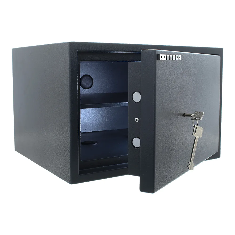 Rottner Möbeltresor S2 PowerSafe 300 Doppelbartschloss anthrazit – Ansicht 2