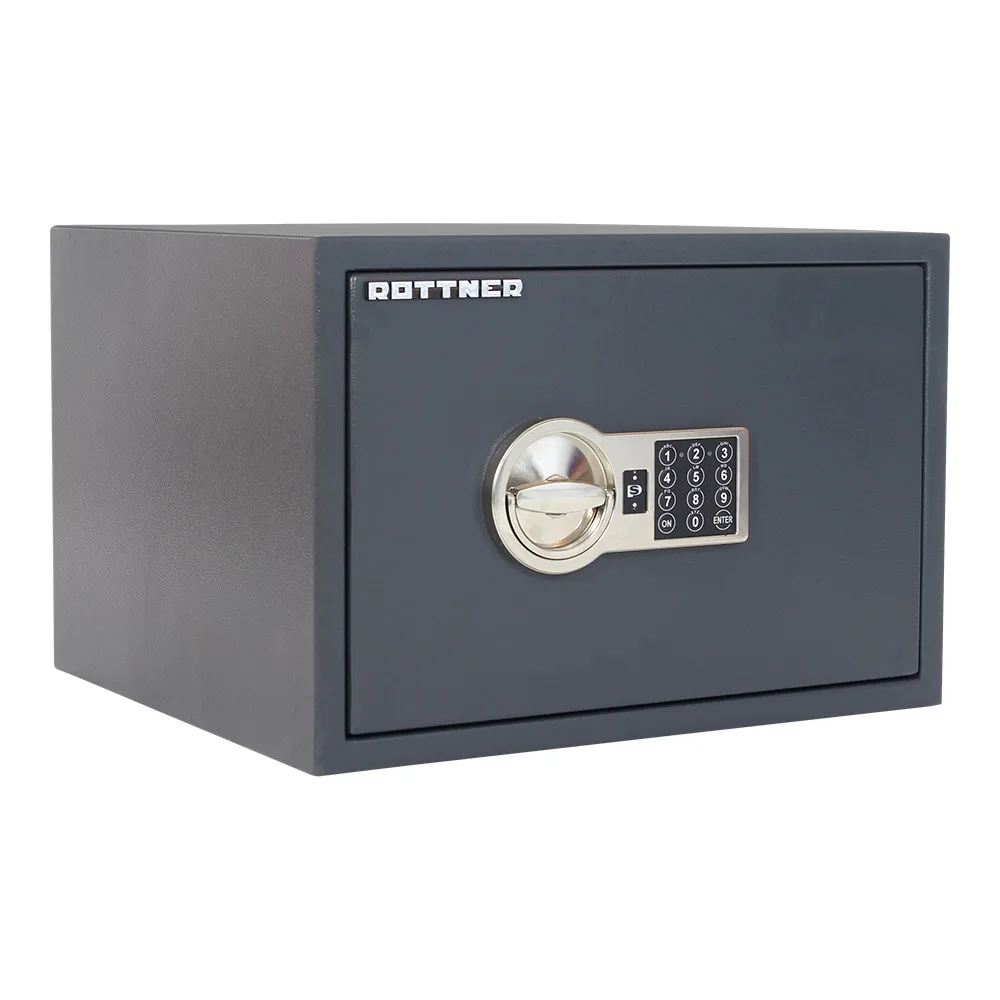 Rottner Möbeltresor S2 PowerSafe 300 Elektronikschloss anthrazit – Ansicht 1