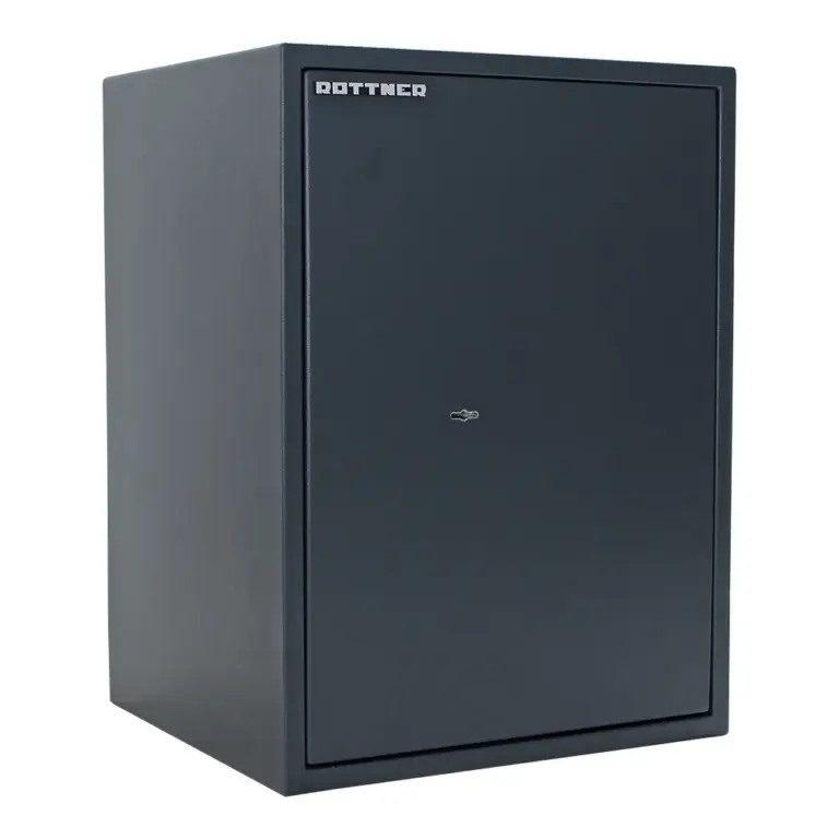 Rottner Möbeltresor S2 PowerSafe 600 IT Doppelbartschloss anthrazit – Ansicht 1