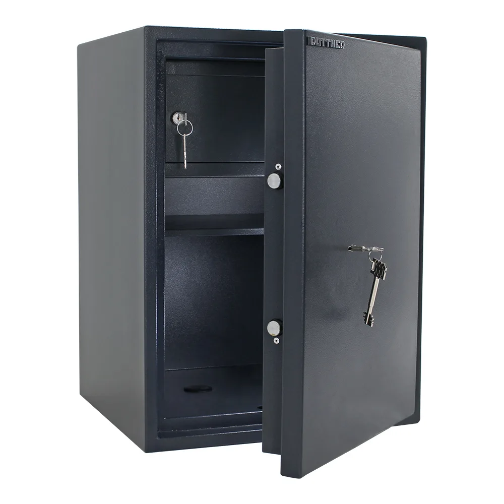Rottner Möbeltresor S2 PowerSafe 600 IT Doppelbartschloss anthrazit – Ansicht 2