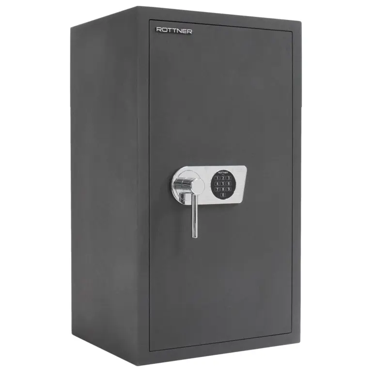 Rottner Möbeltresor Toscana EN1 85 Elektronikschloss anthrazit – Ansicht 1