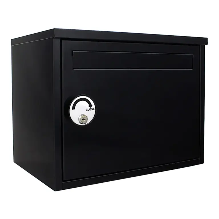 Rottner Paketbriefkasten Paketbox Parcel Keeper schwarz – Ansicht 1