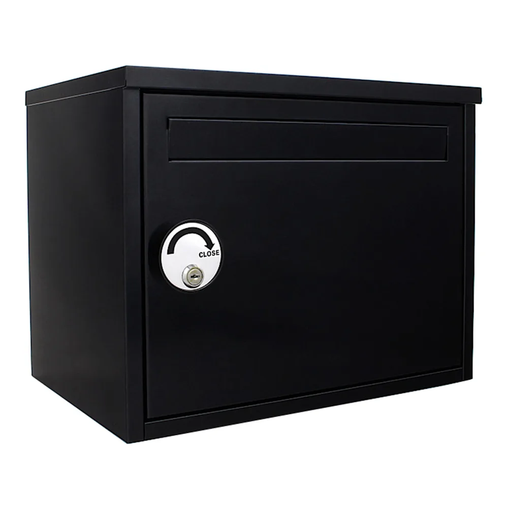 Rottner Paketbriefkasten Paketbox Parcel Keeper schwarz – Ansicht 1