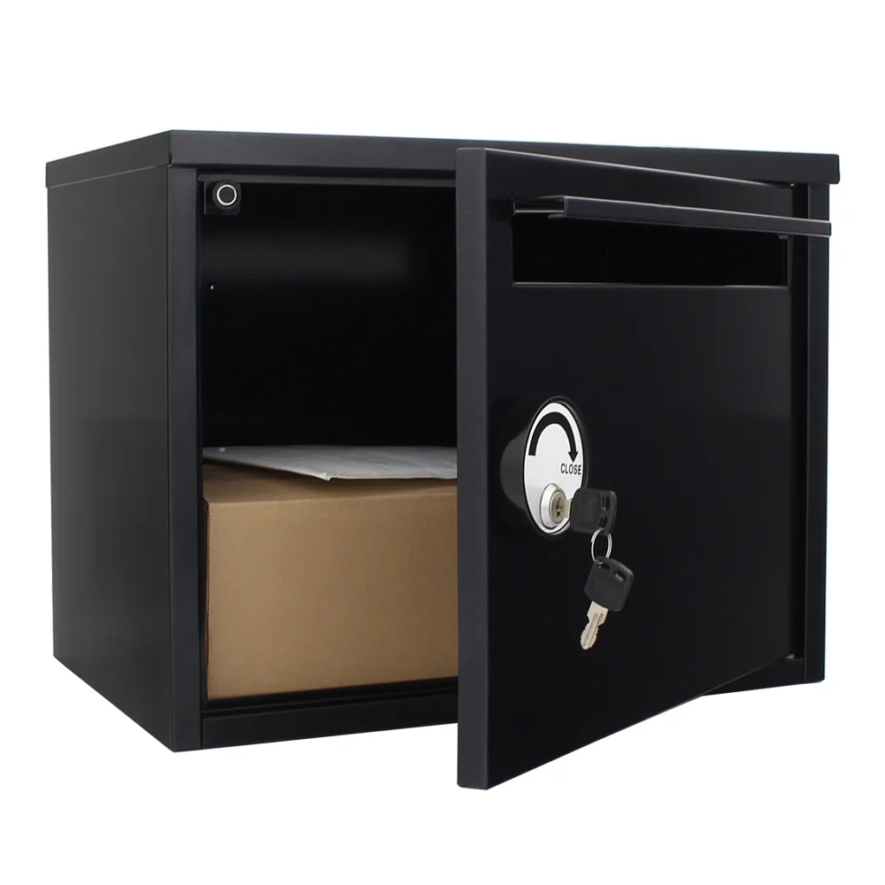 Rottner Paketbriefkasten Paketbox Parcel Keeper schwarz – Ansicht 2