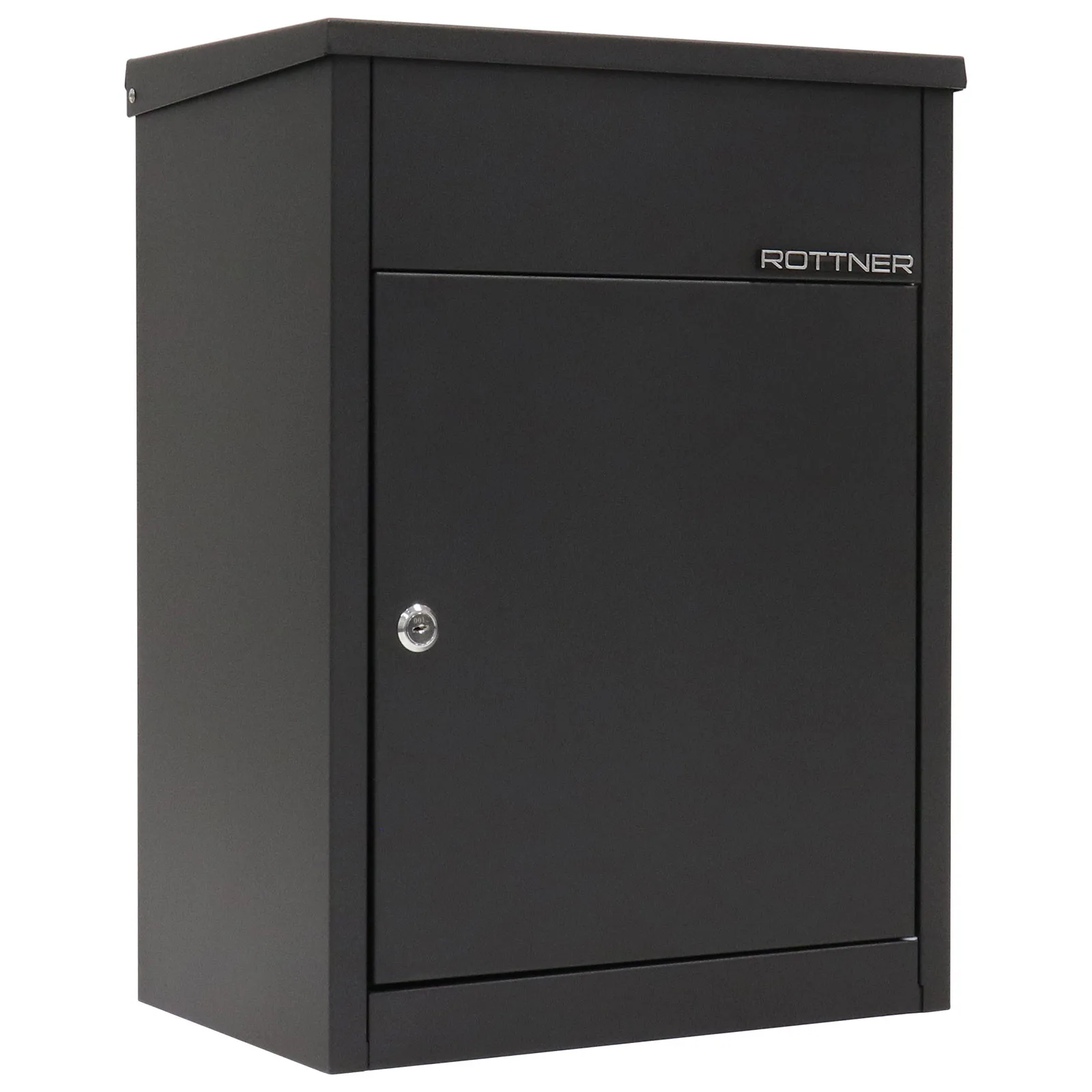 Rottner Paketbriefkasten Parcel Keeper 500 schwarz – Ansicht 1