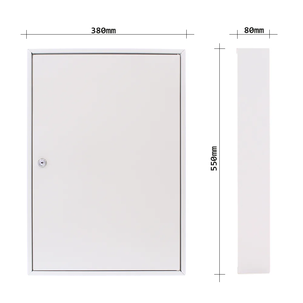 Rottner Schlüsselschrank eintürig S 50 Zylinderschloss – Ansicht 4