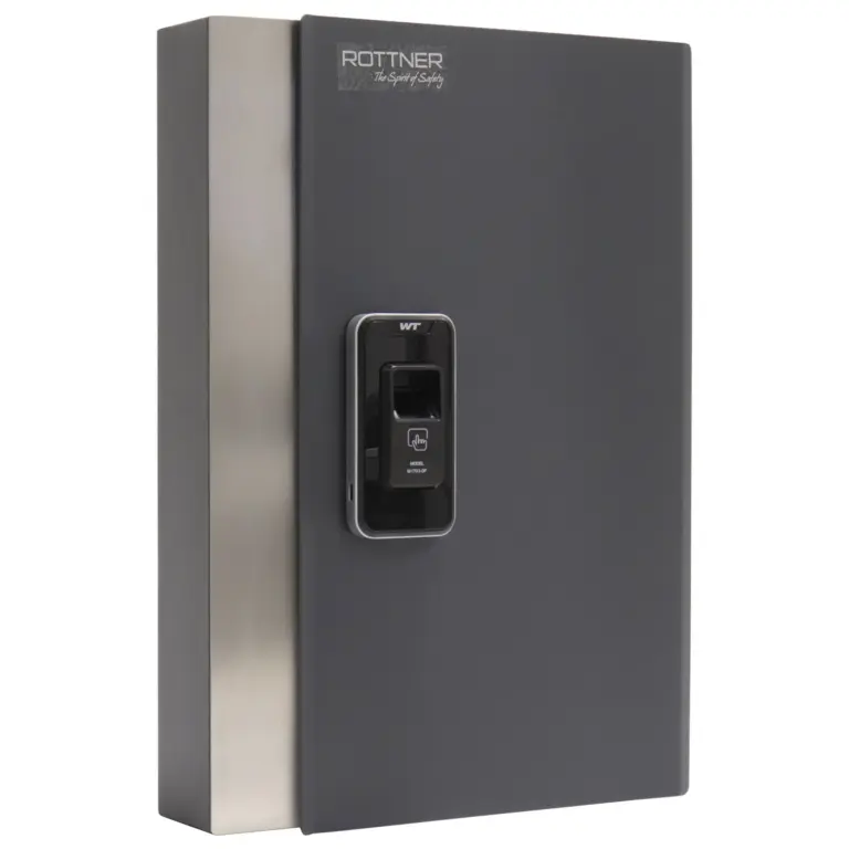 Rottner Schlüsselschrank Key Pro 24 Fingerprint anthrazit – Ansicht 1