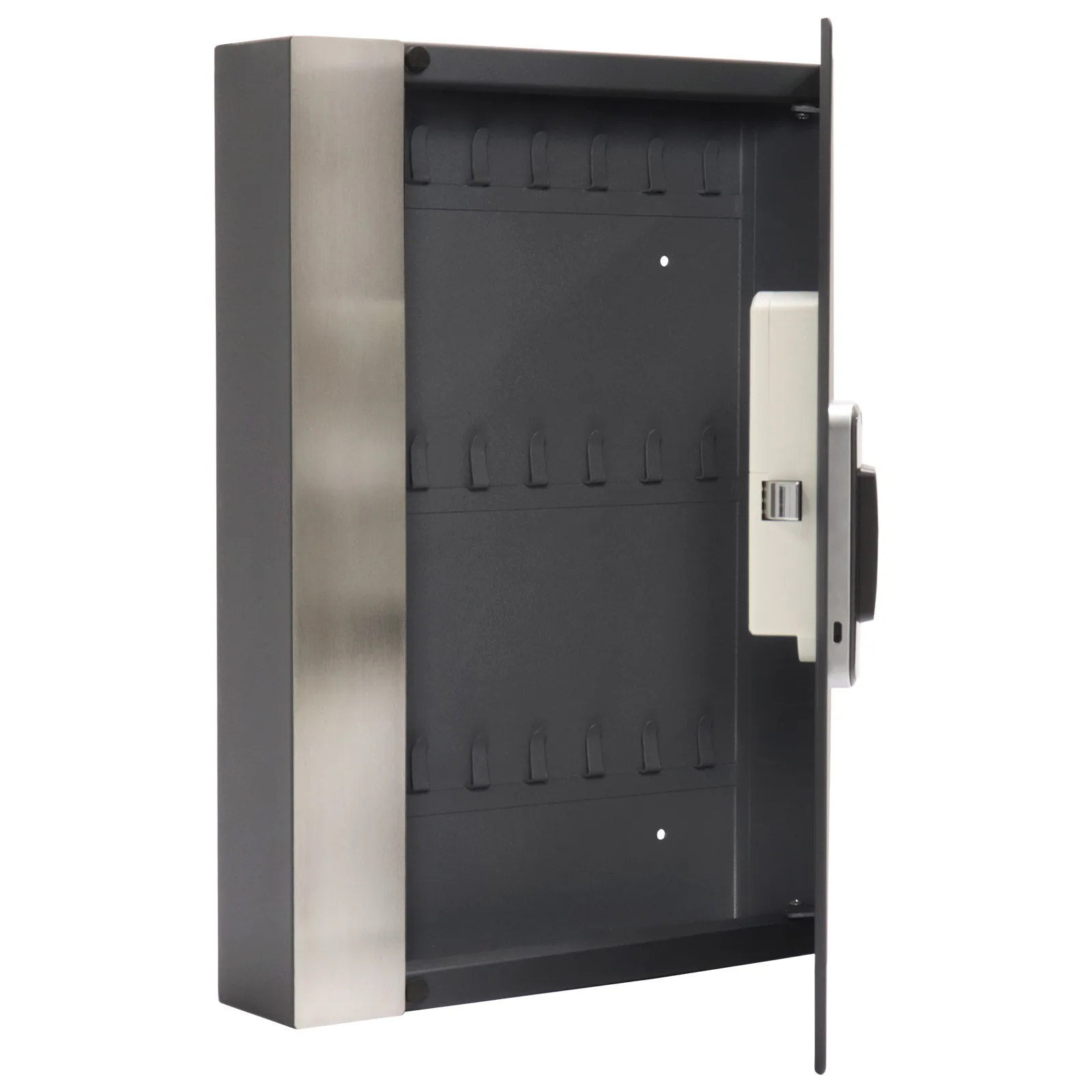 Rottner Schlüsselschrank Key Pro 24 Fingerprint anthrazit – Ansicht 2
