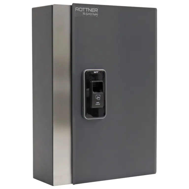 Rottner Schlüsselschrank Key Pro 68 Fingerprint anthrazit – Ansicht 1