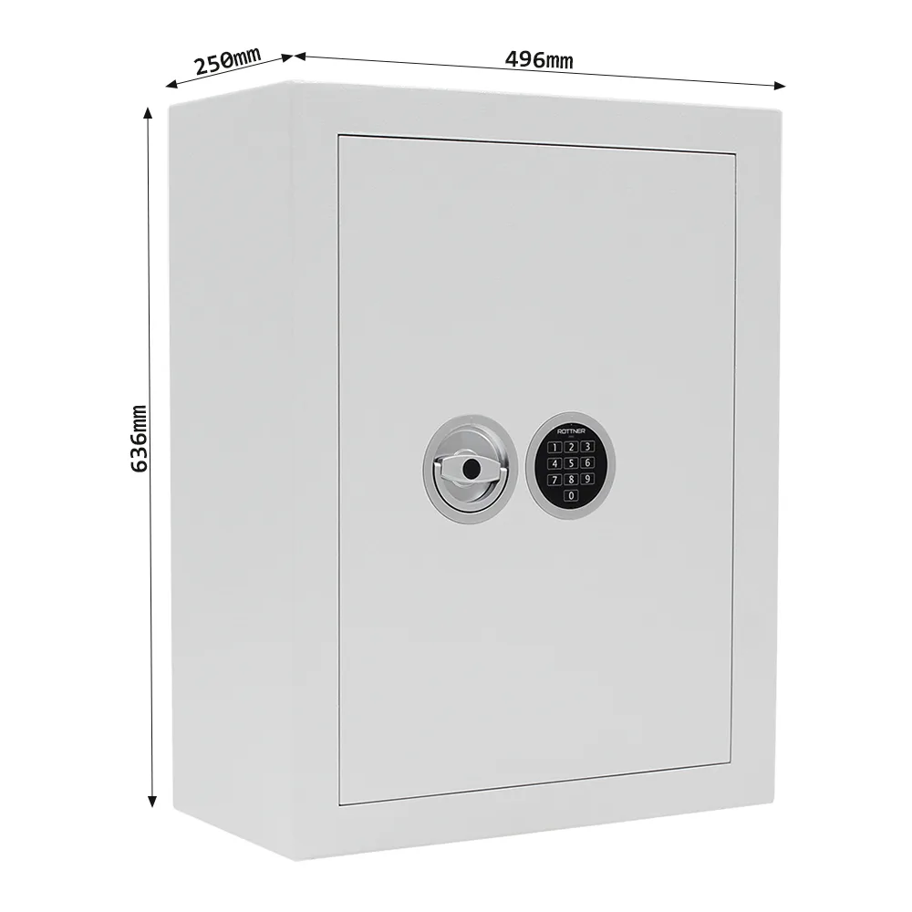 Rottner Schlüsseltresor EN1 STS 150 Elektronikschloss Premium lichtgrau – Ansicht 5