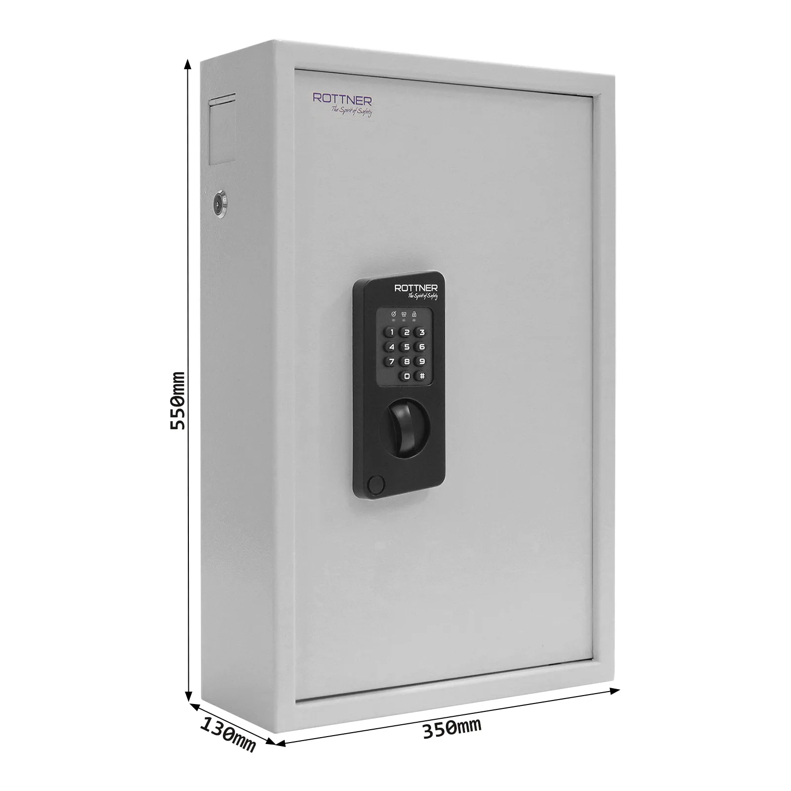 Rottner Schlüsseltresor Keytronic 100 Elektronikschloss – Ansicht 4