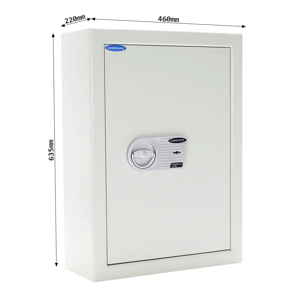 Rottner Schlüsseltresor ST 200 Premium Doppelbartschloss lichtgrau – Ansicht 4