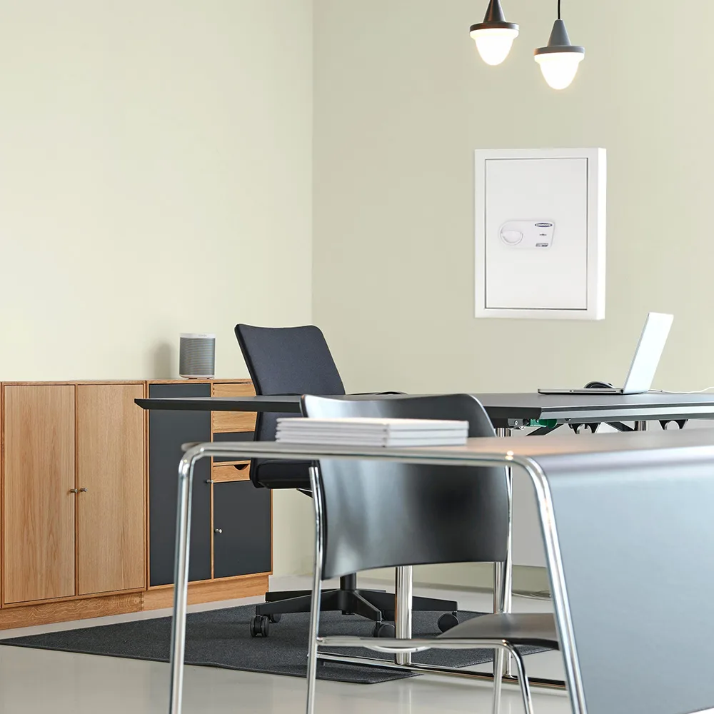 Rottner Schlüsseltresor ST 200 Premium Doppelbartschloss lichtgrau – Ansicht 6