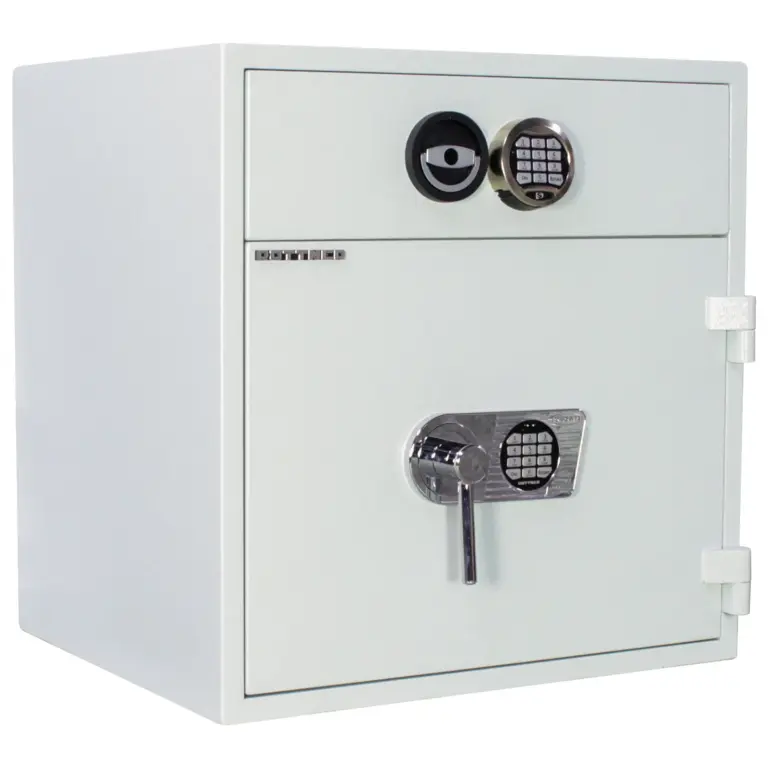 Rottner Schubladentresor D1-70 EL/EL lichtgrau – Ansicht 1