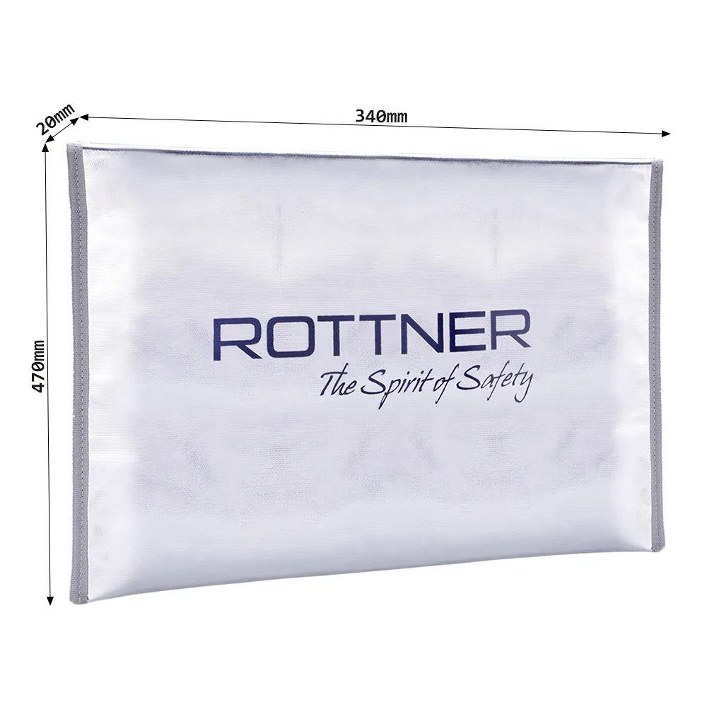Rottner schwer entflammbare Dokumententasche DIN A3 – Ansicht 6