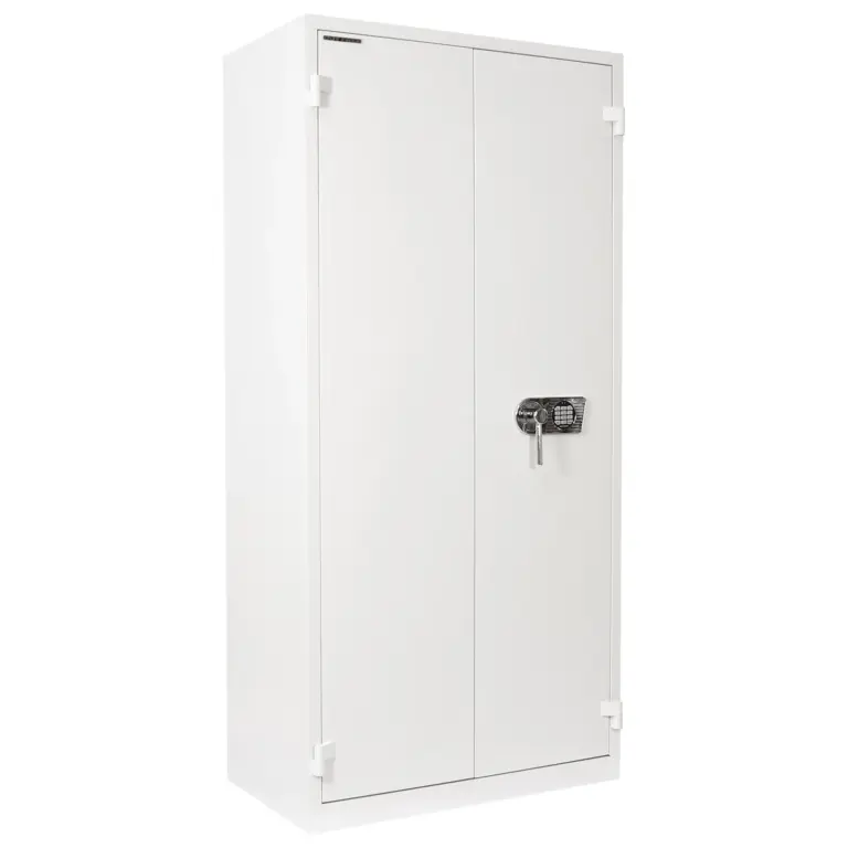 Rottner Stahlbüroschrank Office 3 Premium Elektronikschloss lichtgrau – Ansicht 1
