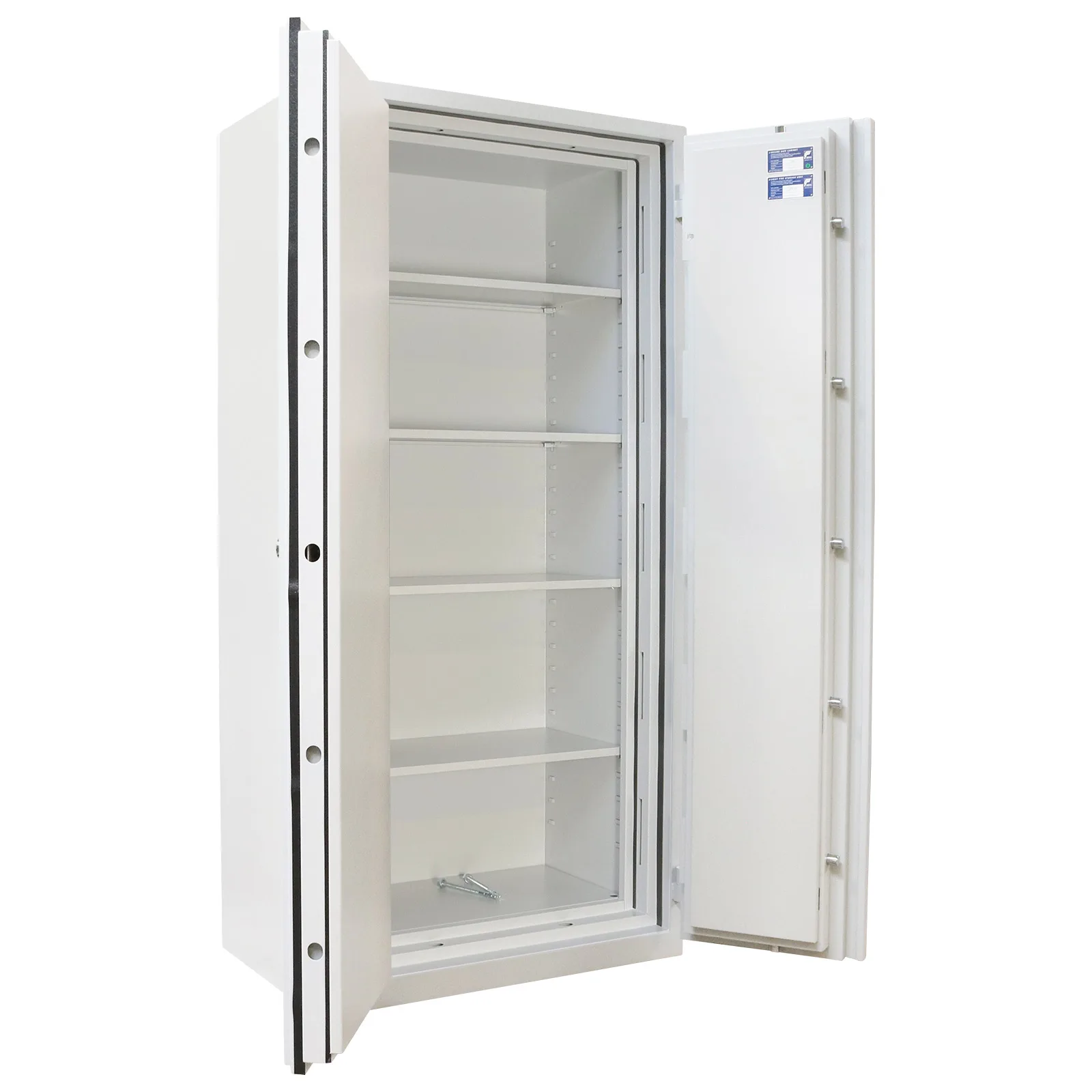 Rottner Stahlbüroschrank S2 Office 3 Fire Premium Elektronikschloss lichtgrau – Ansicht 2