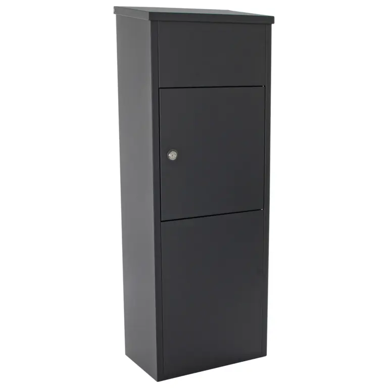 Rottner Stand Paketbriefkasten Parcel Keeper 1000 schwarz – Ansicht 1