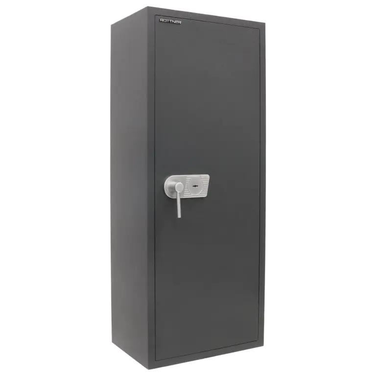 Rottner Waffenschrank EN0 Winchester 10 Doppelbartschloss Anthrazit – Ansicht 1