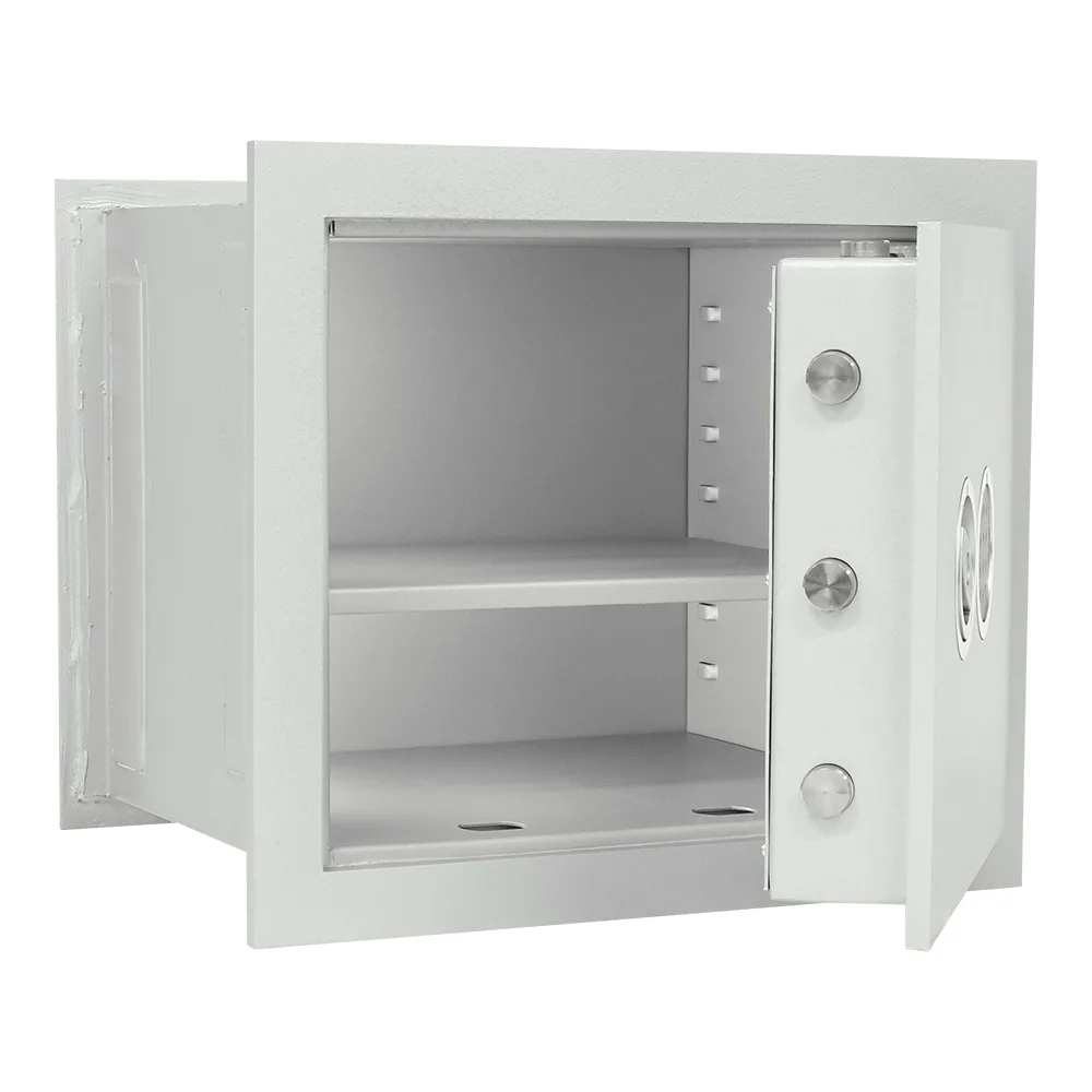 Rottner Wandtresor EN1 Stone SE 45 Premium Elektronikschloss weißaluminium – Ansicht 2