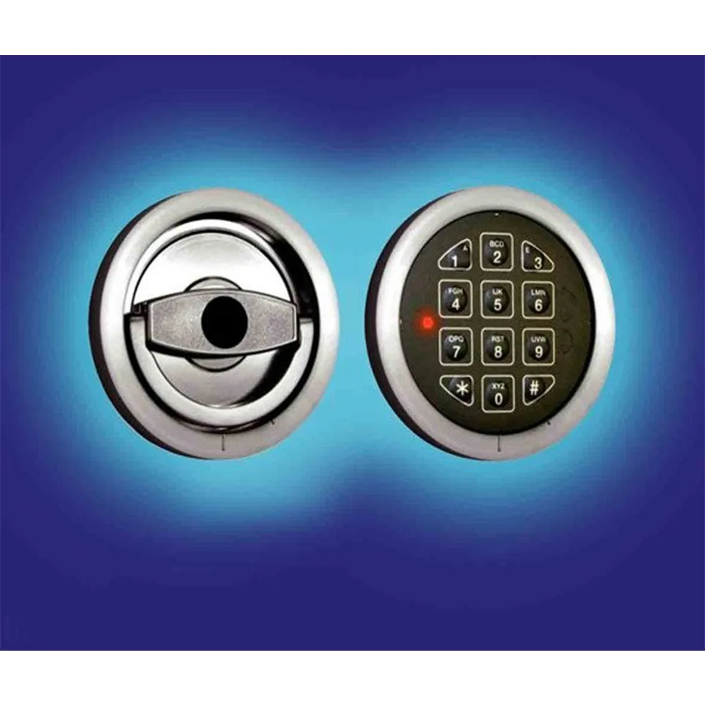 Rottner Wandtresor EN1 Stone SE 85 Premium Elektronikschloss weißaluminium – Ansicht 2