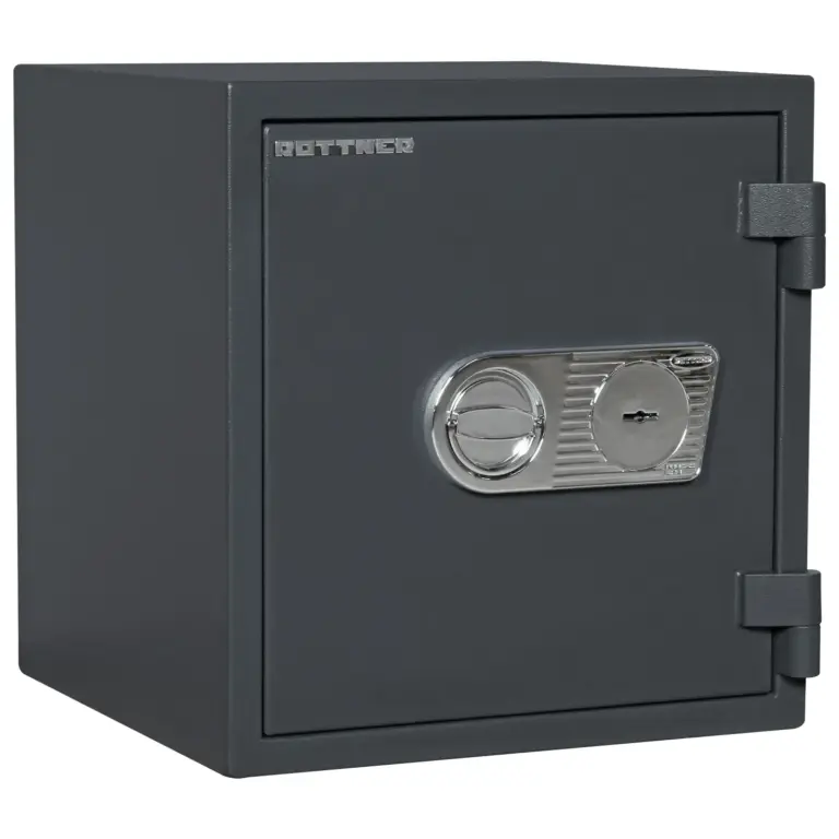 Rottner Wertschutzschrank EN1 Atlas Fire 45 Doppelbartschoss anthrazit – Ansicht 1