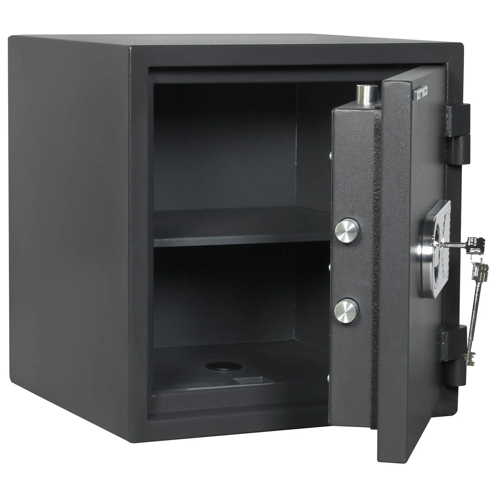 Rottner Wertschutzschrank EN1 Atlas Fire 45 Doppelbartschoss anthrazit – Ansicht 2