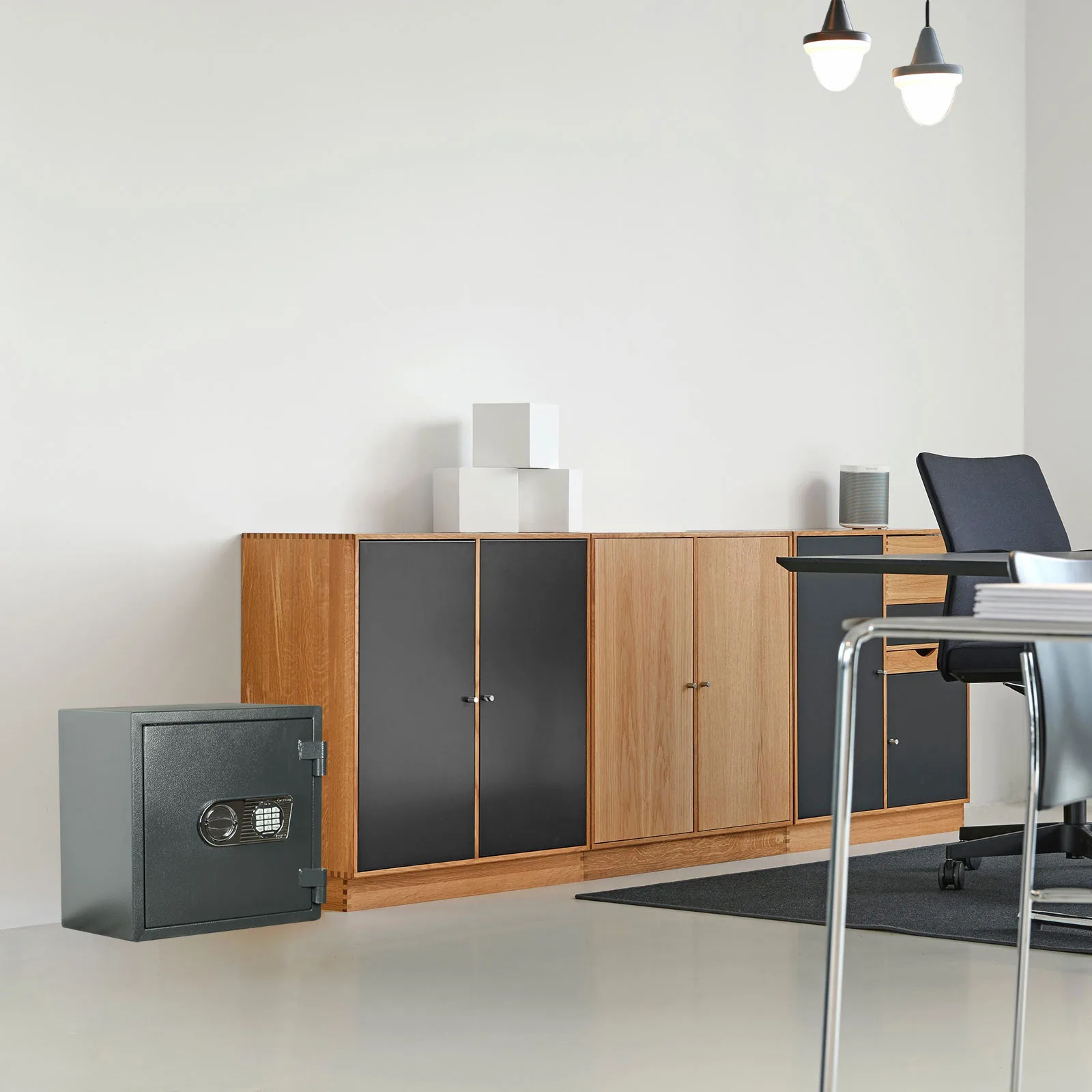 Rottner Wertschutzschrank EN1 Atlas Fire 45 Elektronikschloss anthrazit – Ansicht 8