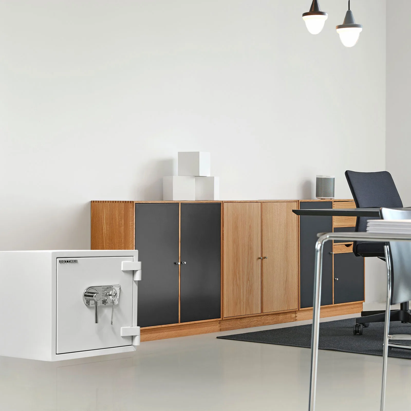 Rottner Wertschutzschrank EN2 Diamant Fire Premium PO50 Doppelbartschloss – Ansicht 7